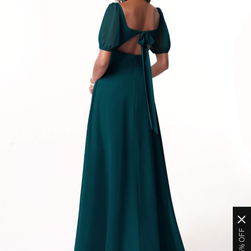 Azazie Pine Dress Size 10